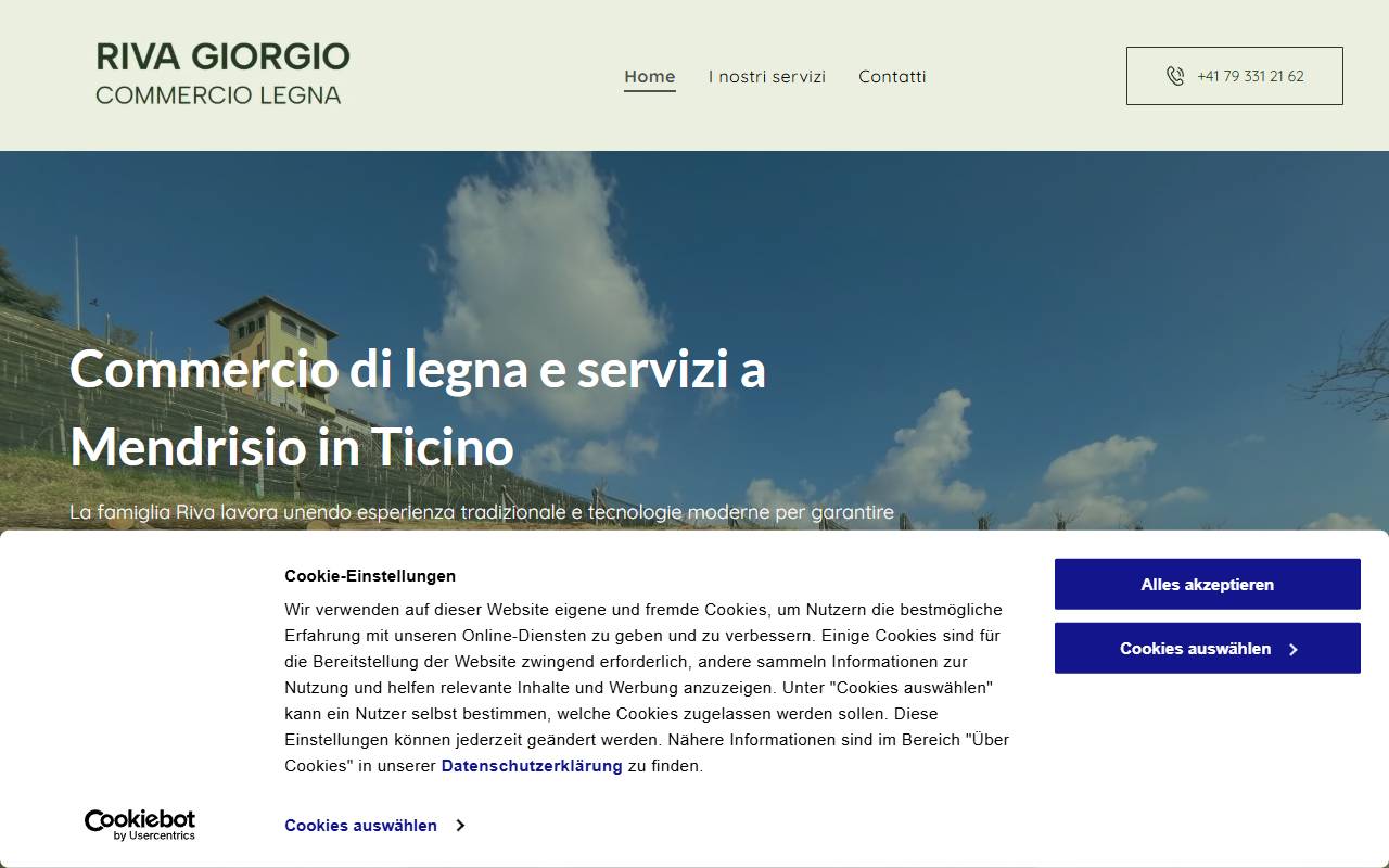 Anteprima del sito: Riva Giorgio