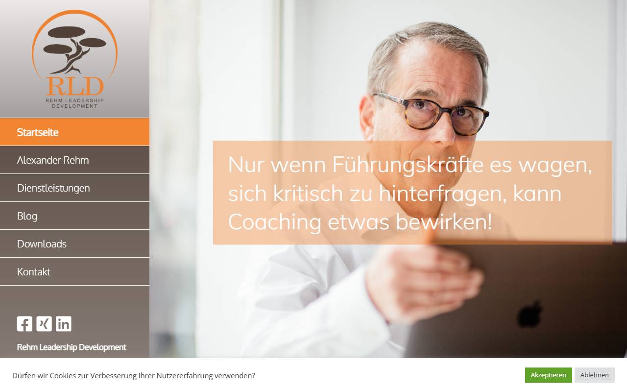 Anteprima del sito: RLD-Rehm Leadership Development
