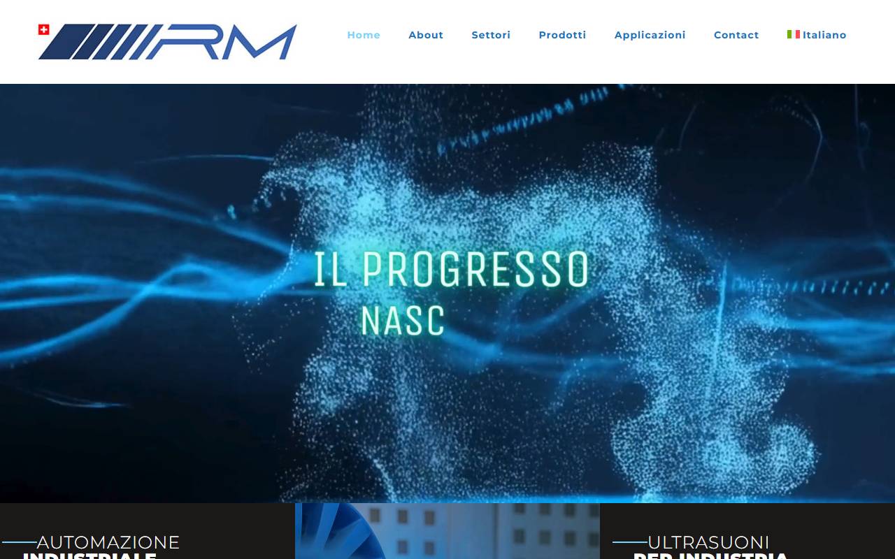 Anteprima del sito: RM SOFTWARE SOLUTIONS SAGL