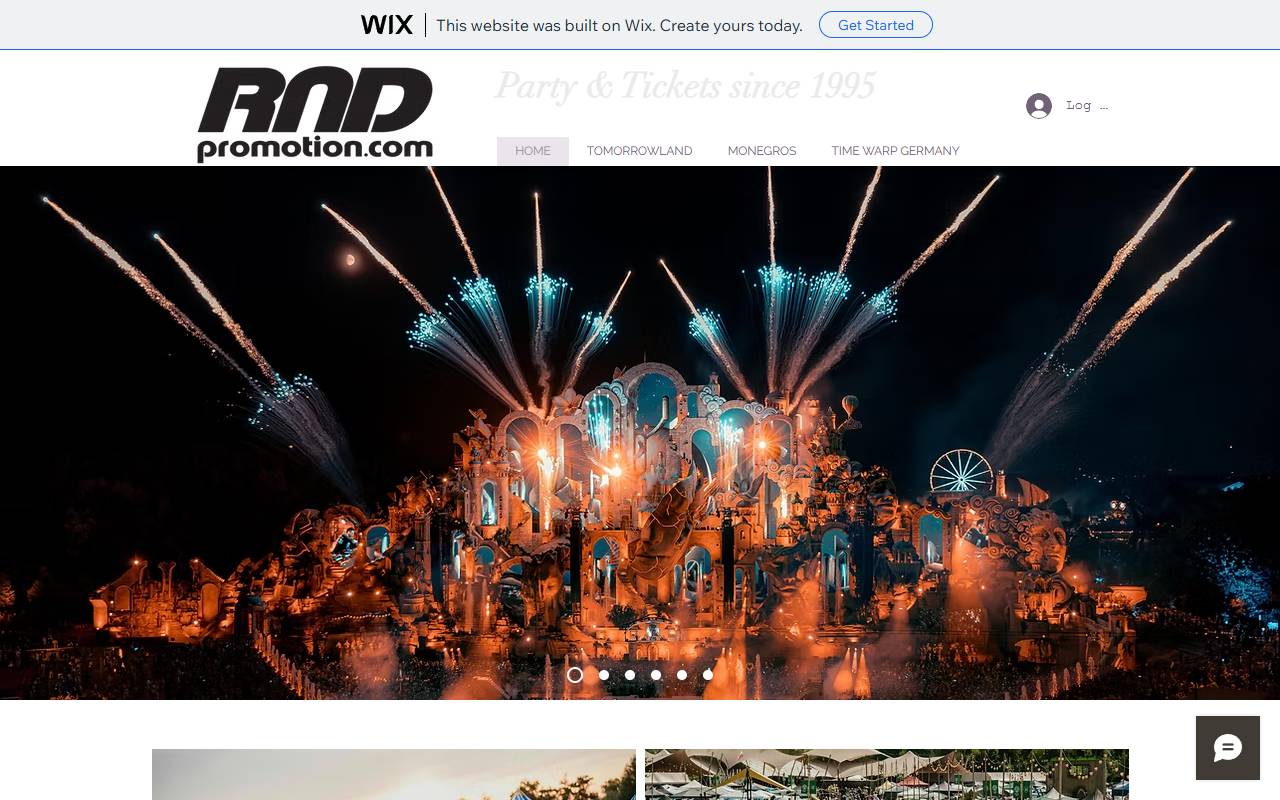 Anteprima del sito: RND Promotion Sagl