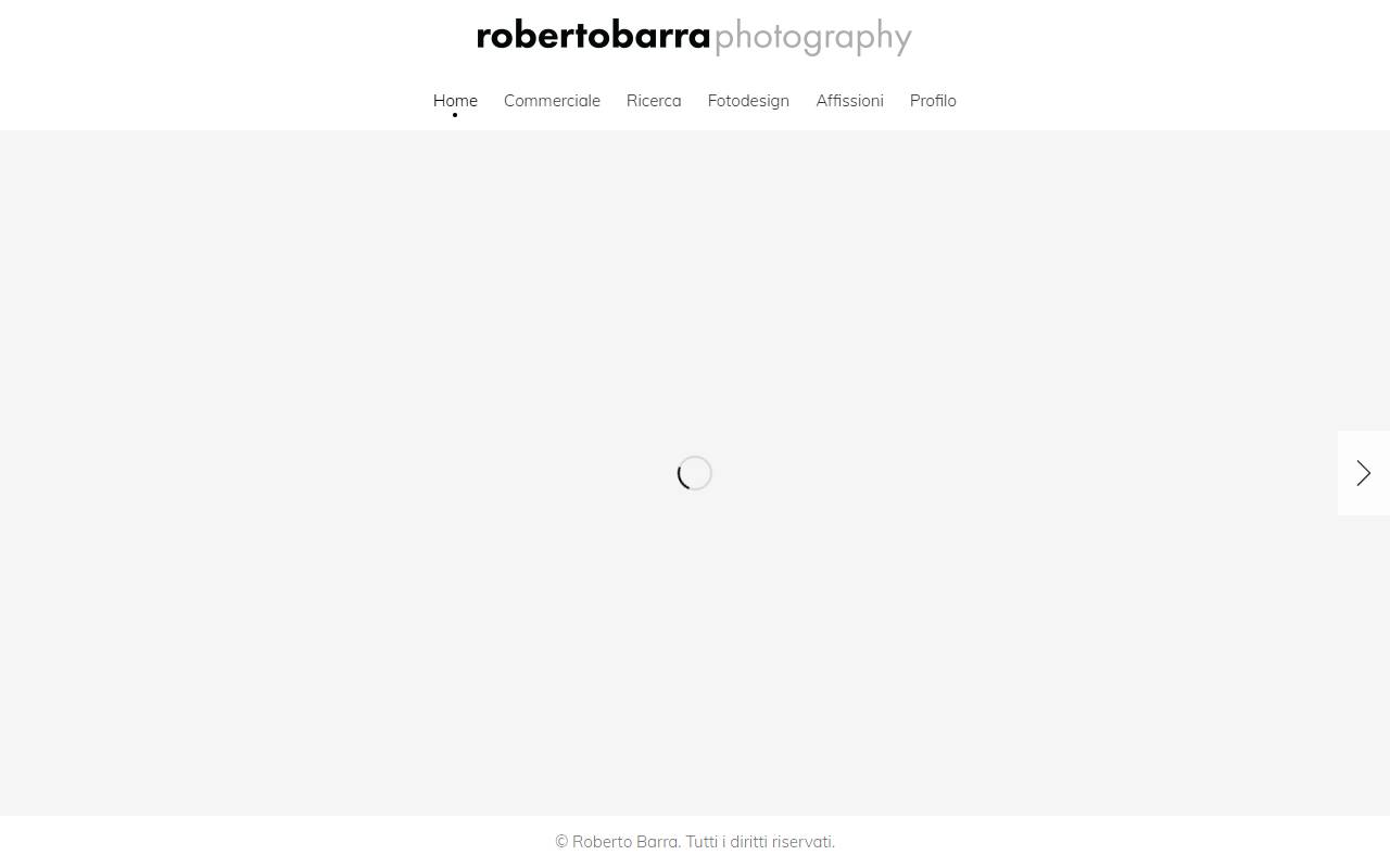 Anteprima del sito: Roberto Barra PHOTOGRAPHY