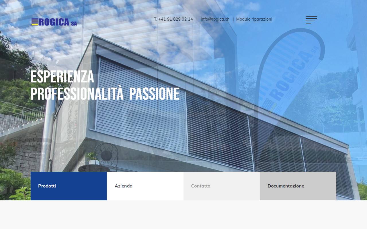 Anteprima del sito: Rogica Pool & Garden Sagl