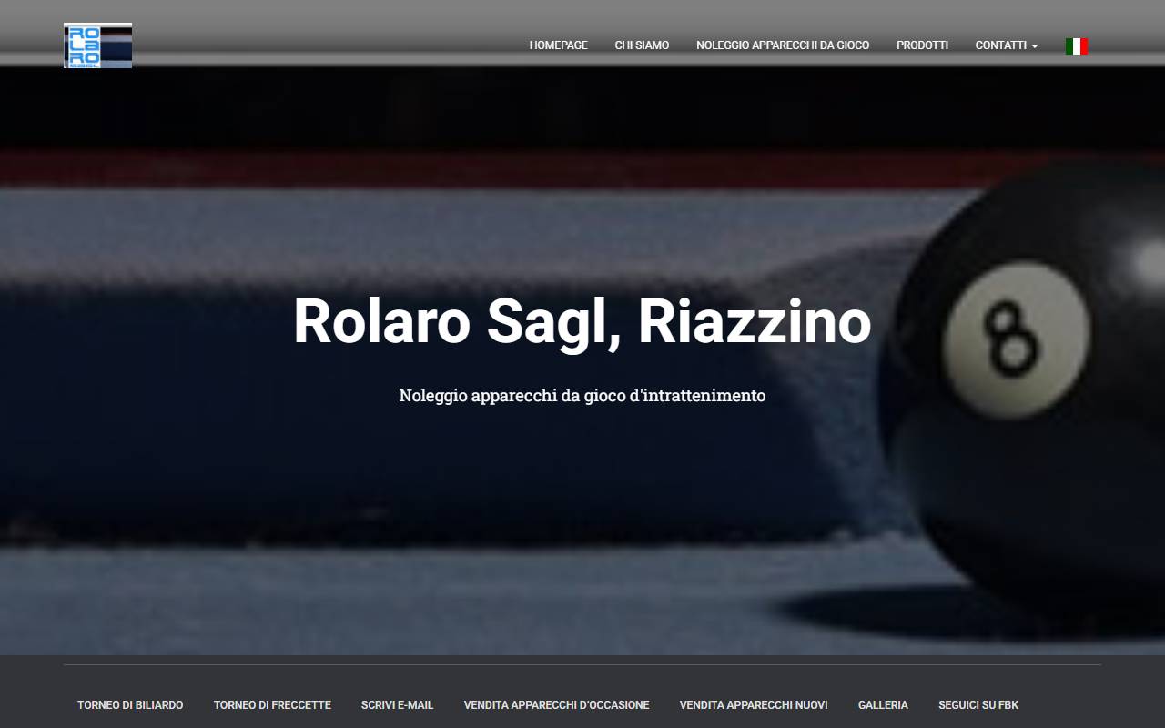 Anteprima del sito: ROLARO Sagl