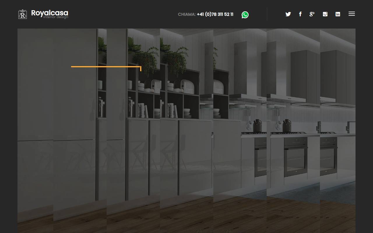 Anteprima del sito: Royalcasa Services di Pellissier