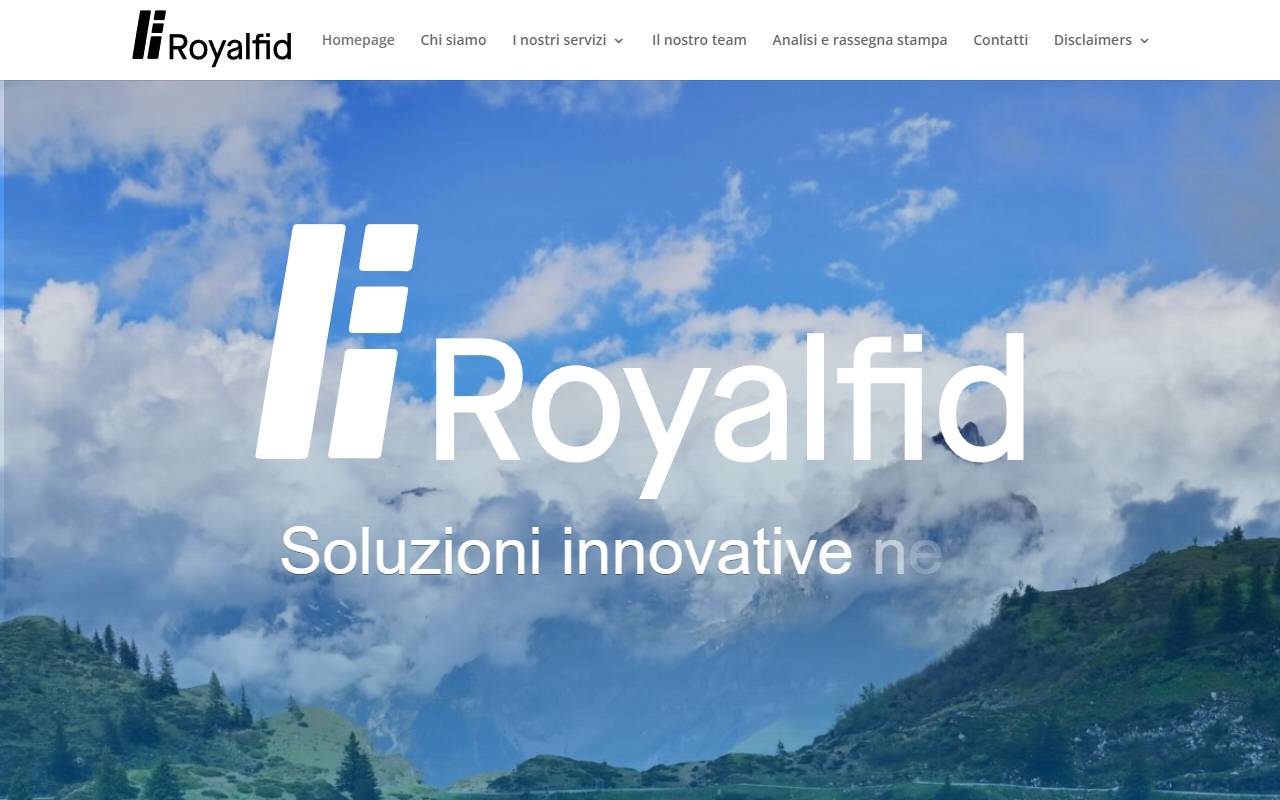 Anteprima del sito: Royalfid SA