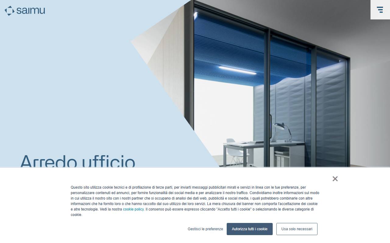 Anteprima del sito: Saimu SA