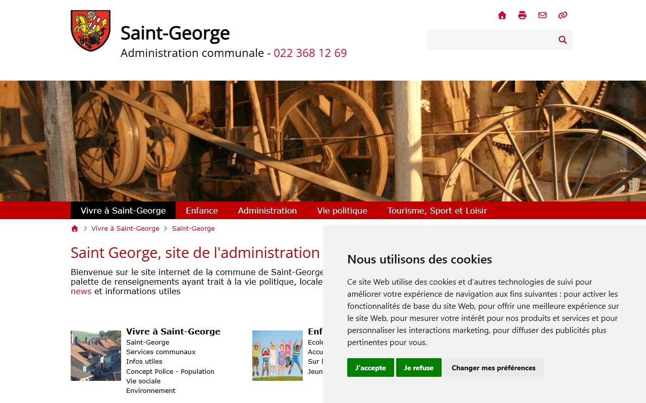Anteprima del sito: Saint George Solutions di Roberto Galentino