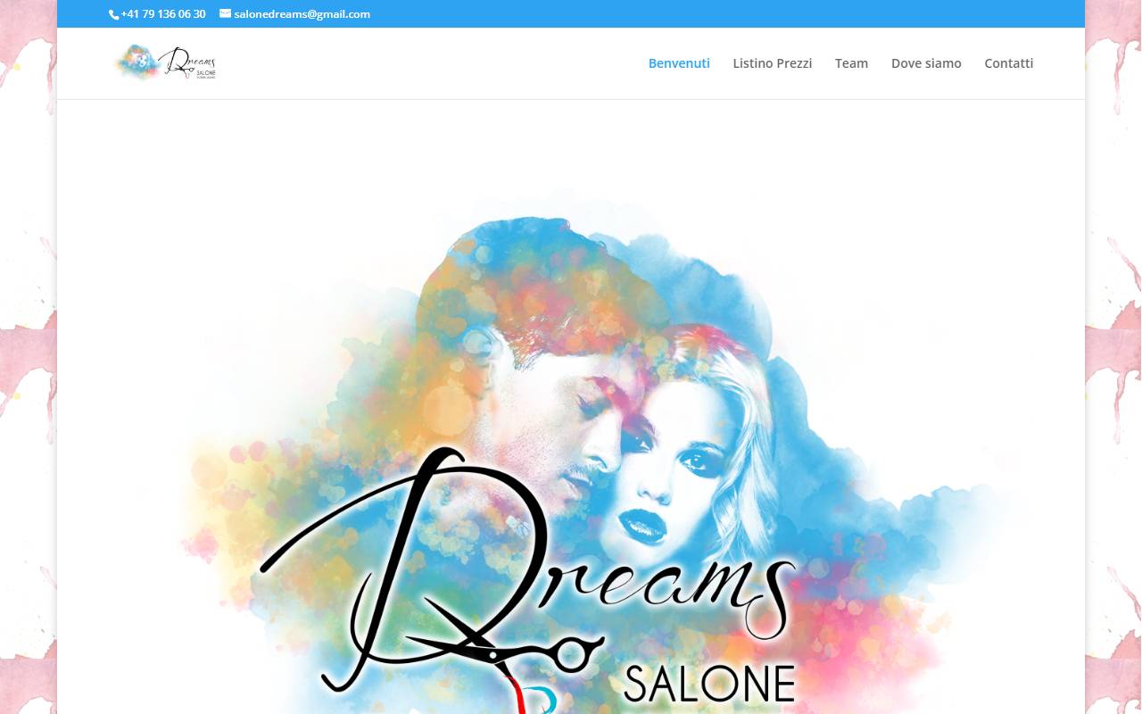 Anteprima del sito: CA Salone Dreams Sagl