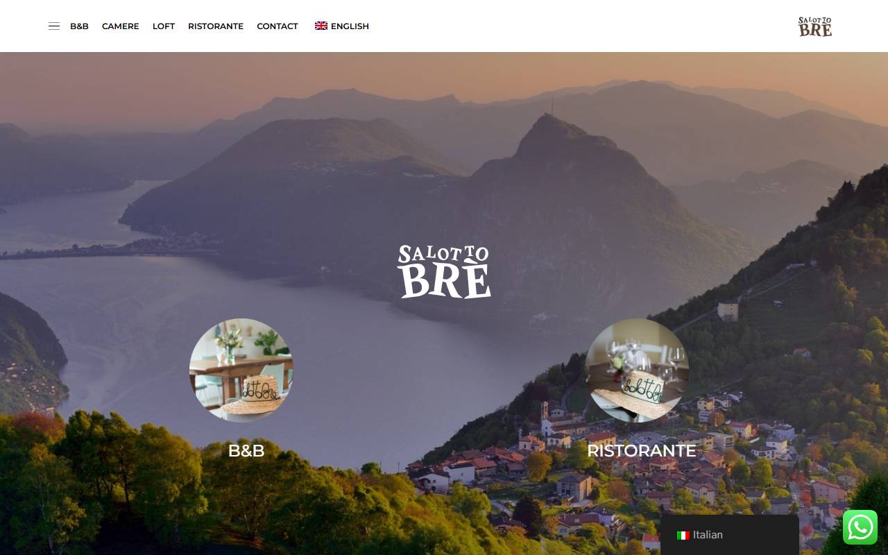 Anteprima del sito: SALOTTO BRÈ SA