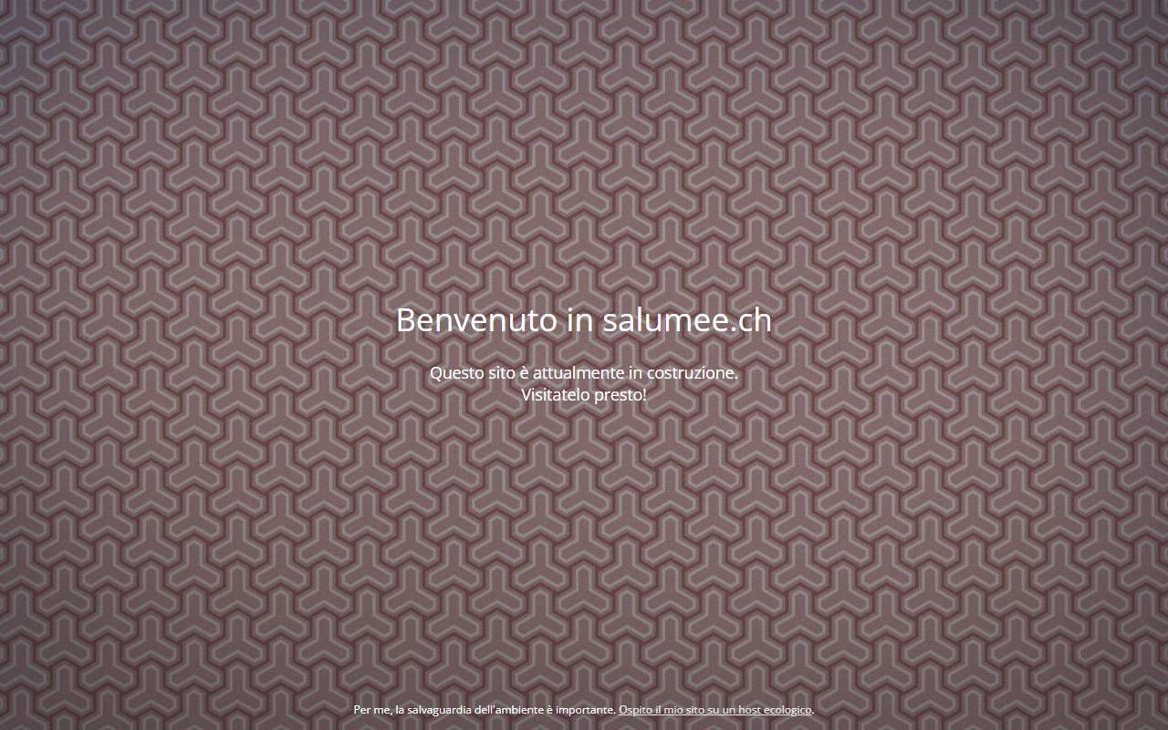 Anteprima del sito: Salumée Sagl