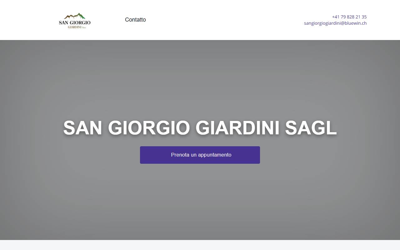 Anteprima del sito: SAN GIORGIO GIARDINI SAGL