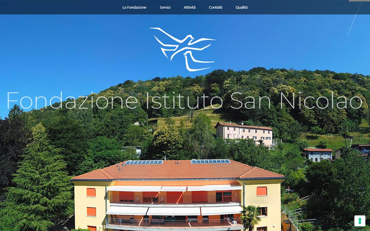 Anteprima del sito: Fondazione Istituto San Nicolao