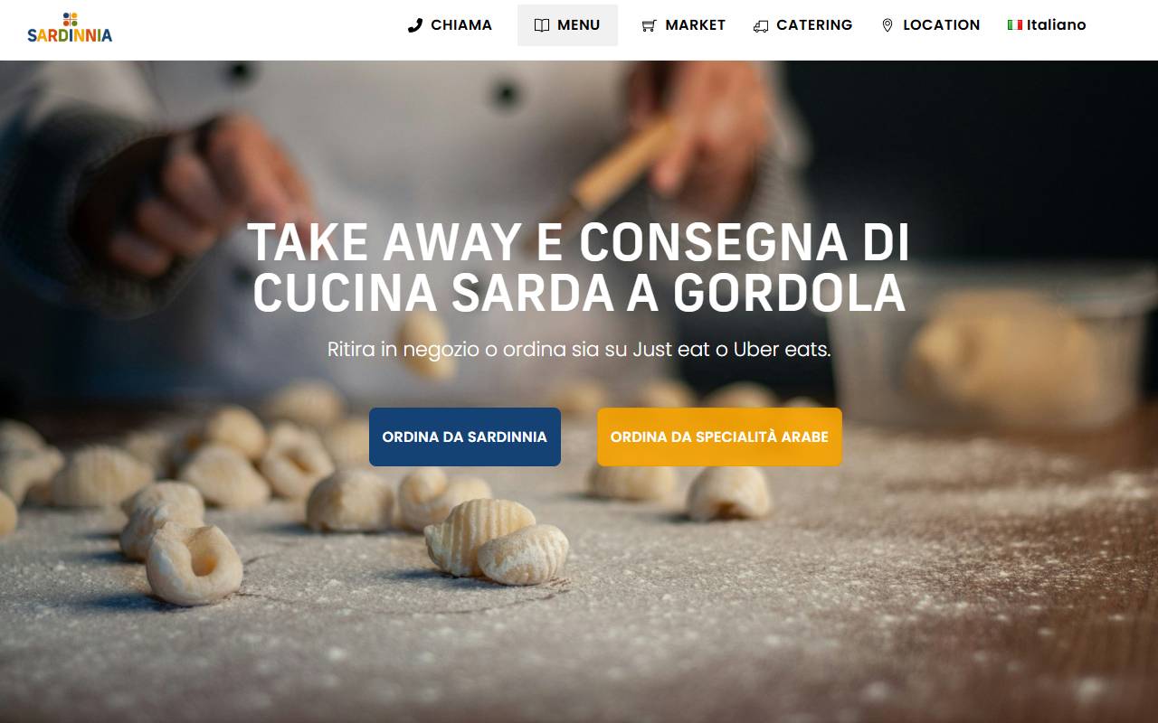 Anteprima del sito: Sardinnia Sagl