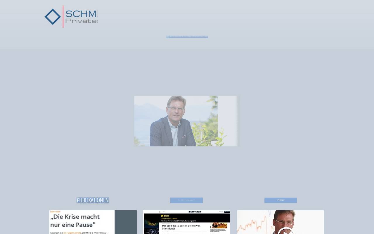 Anteprima del sito: Schmitz & Partner AG - Privates Depotmanagement