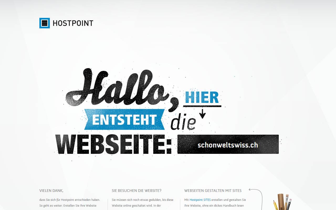 Anteprima del sito: SCHÖNWELT SWISS SA