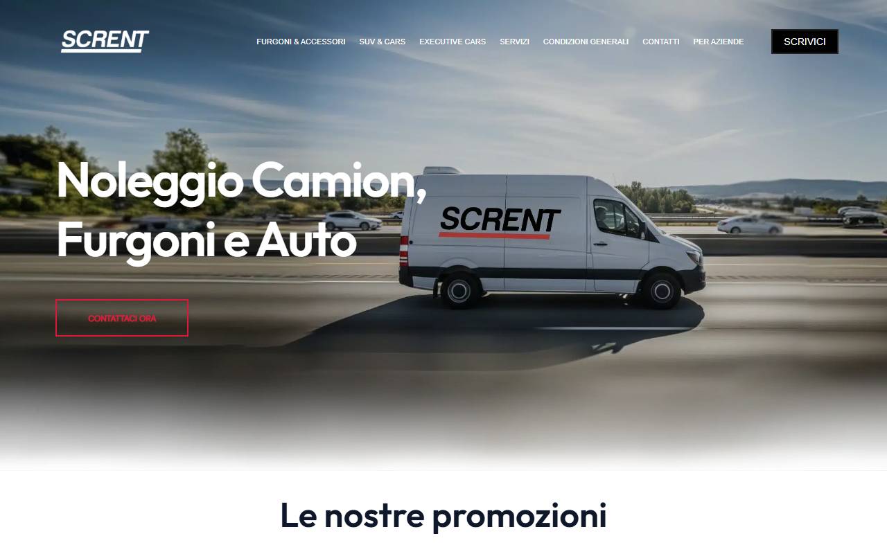 Anteprima del sito: scrent Sagl