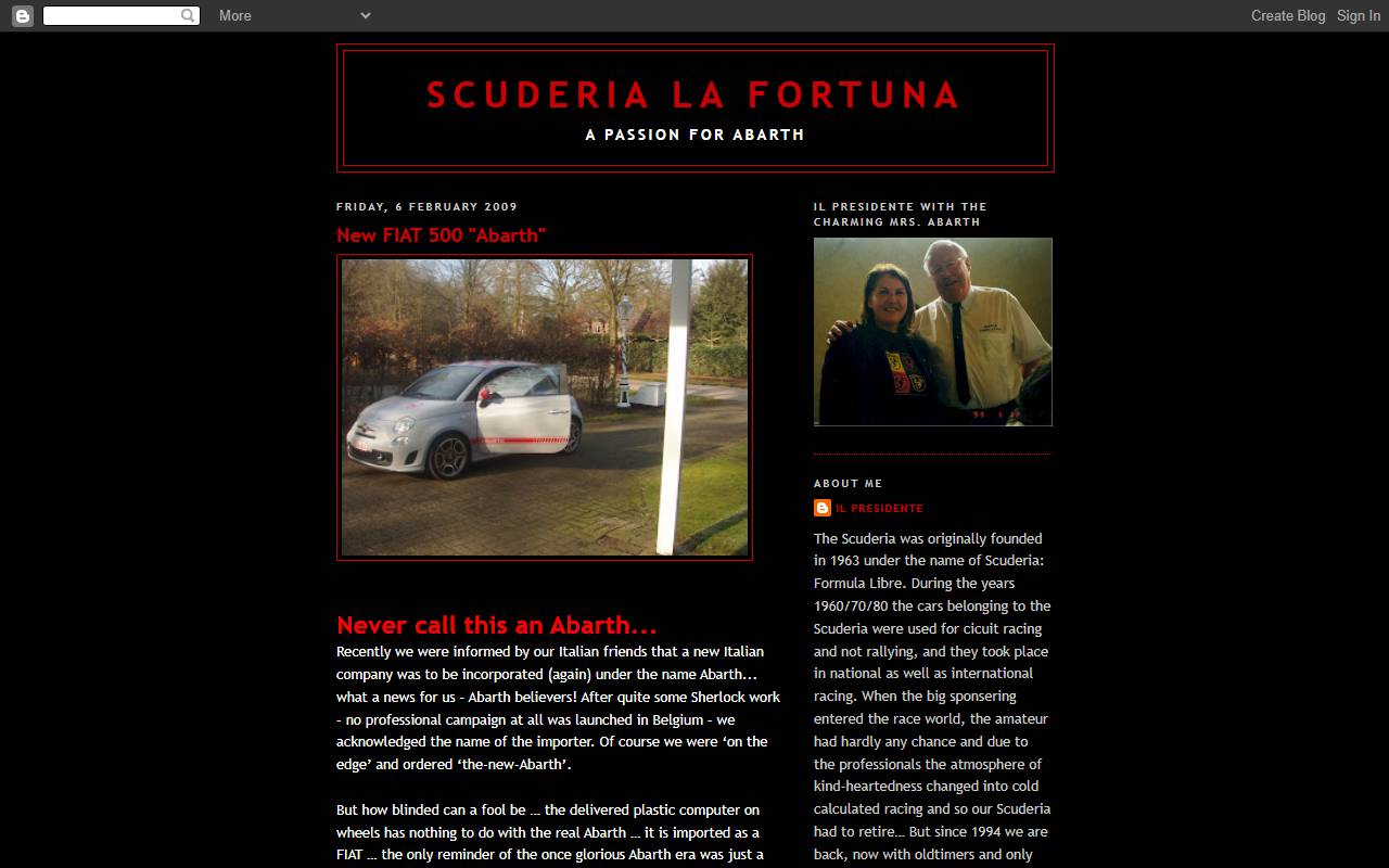Anteprima del sito: Scuderia La Fortuna di Antonella e Veronica Breda SNC
