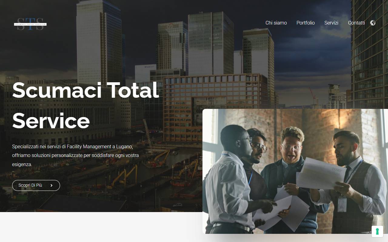 Anteprima del sito: Scumaci Total Service
