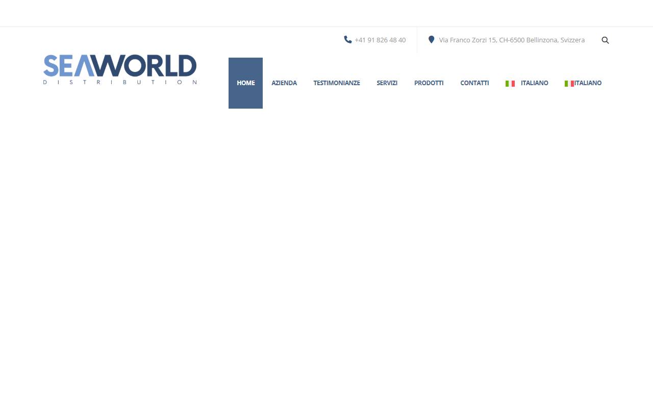 Anteprima del sito: SEA WORLD DISTRIBUTION SA
