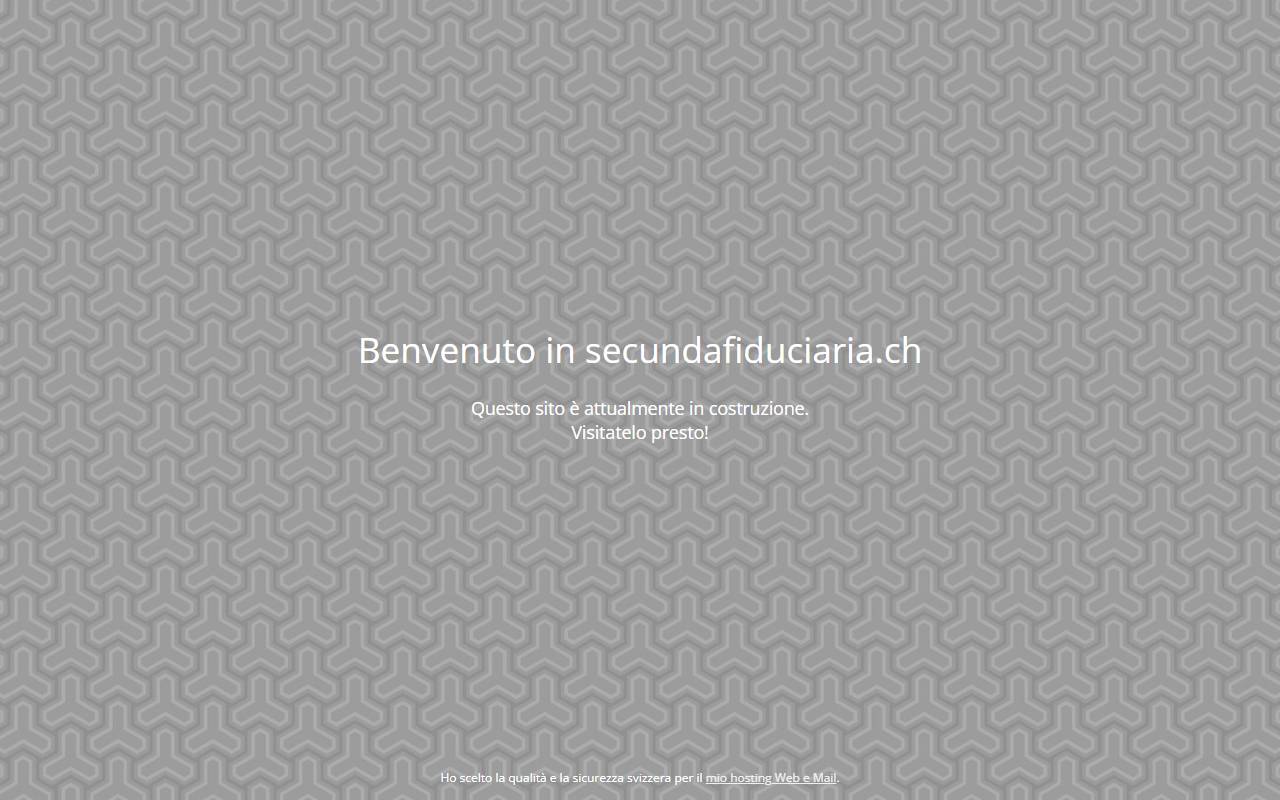 Anteprima del sito: Secunda Fiduciaria SA