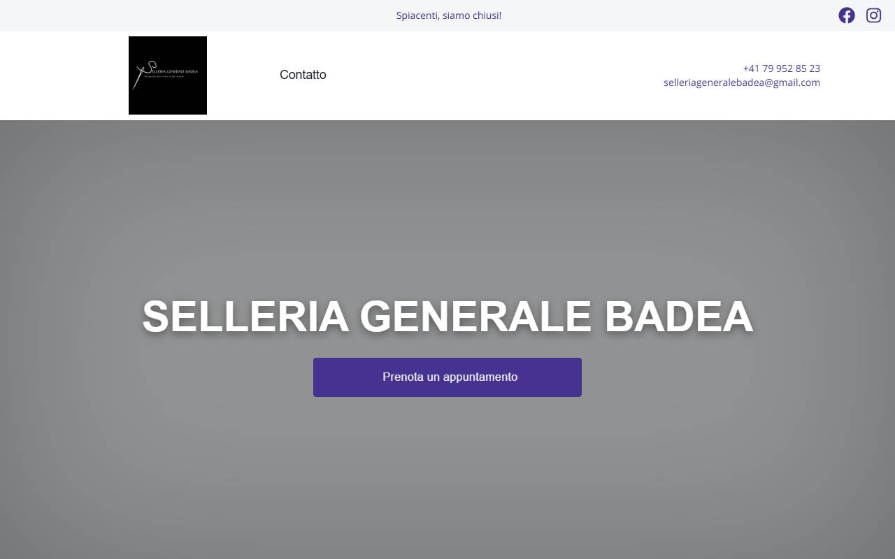 Anteprima del sito: Selleria Generale di Badea Darko-Petrisor