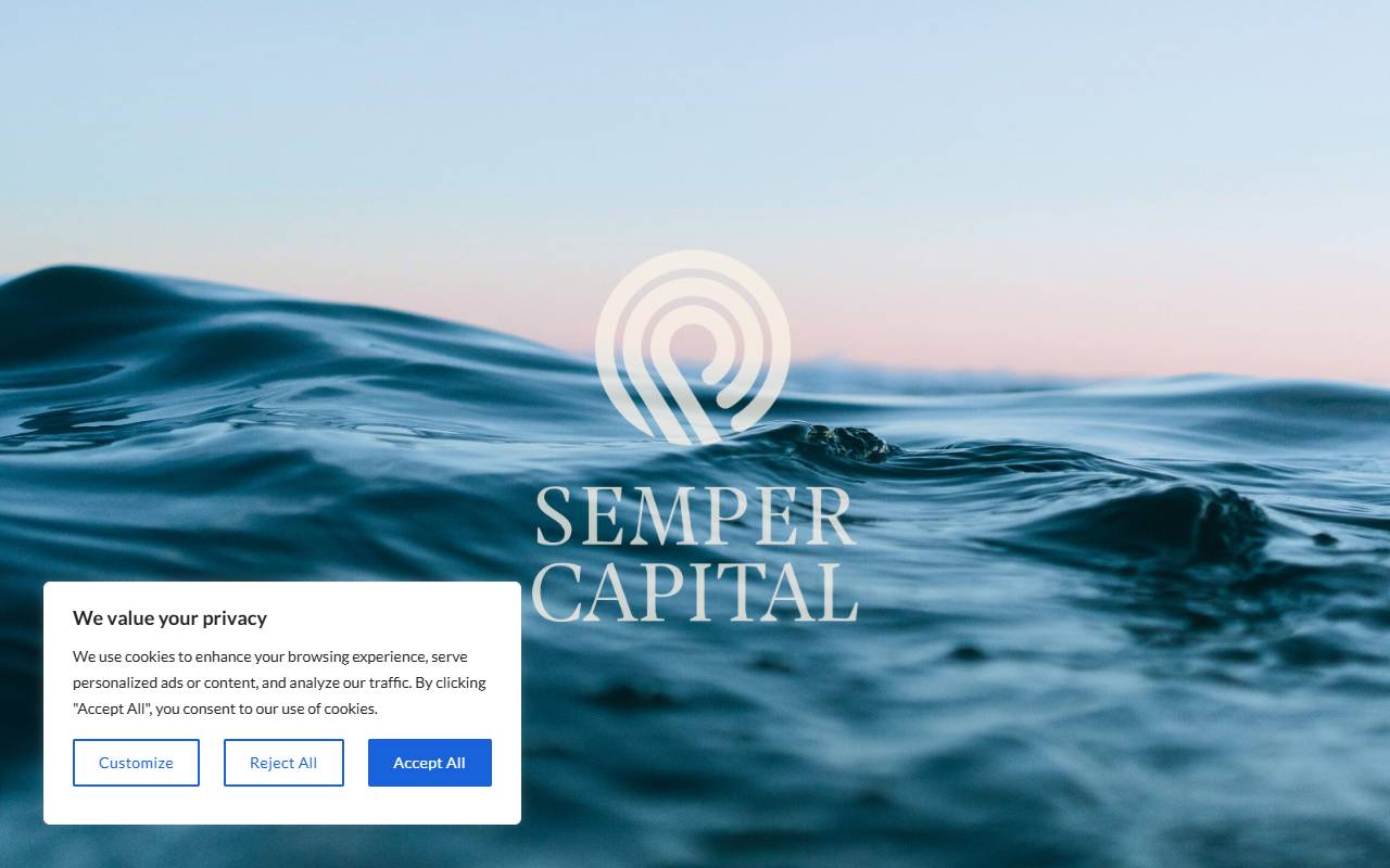Anteprima del sito: Semper Capital Advisors SA