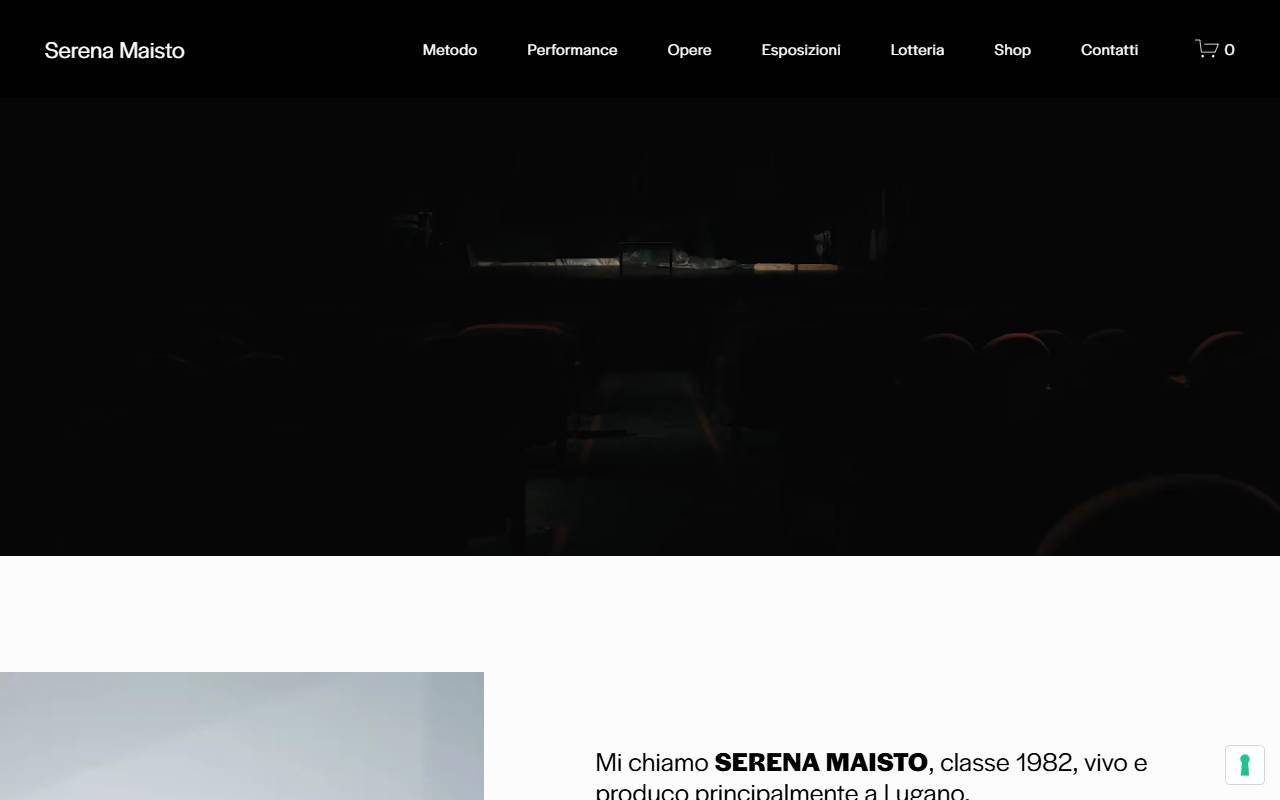 Anteprima del sito: SERENA MAISTO