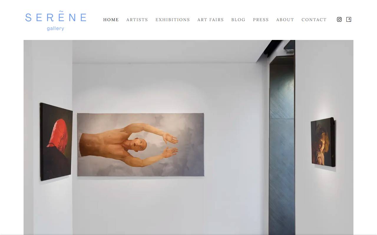 Anteprima del sito: Serene Gallery Sagl