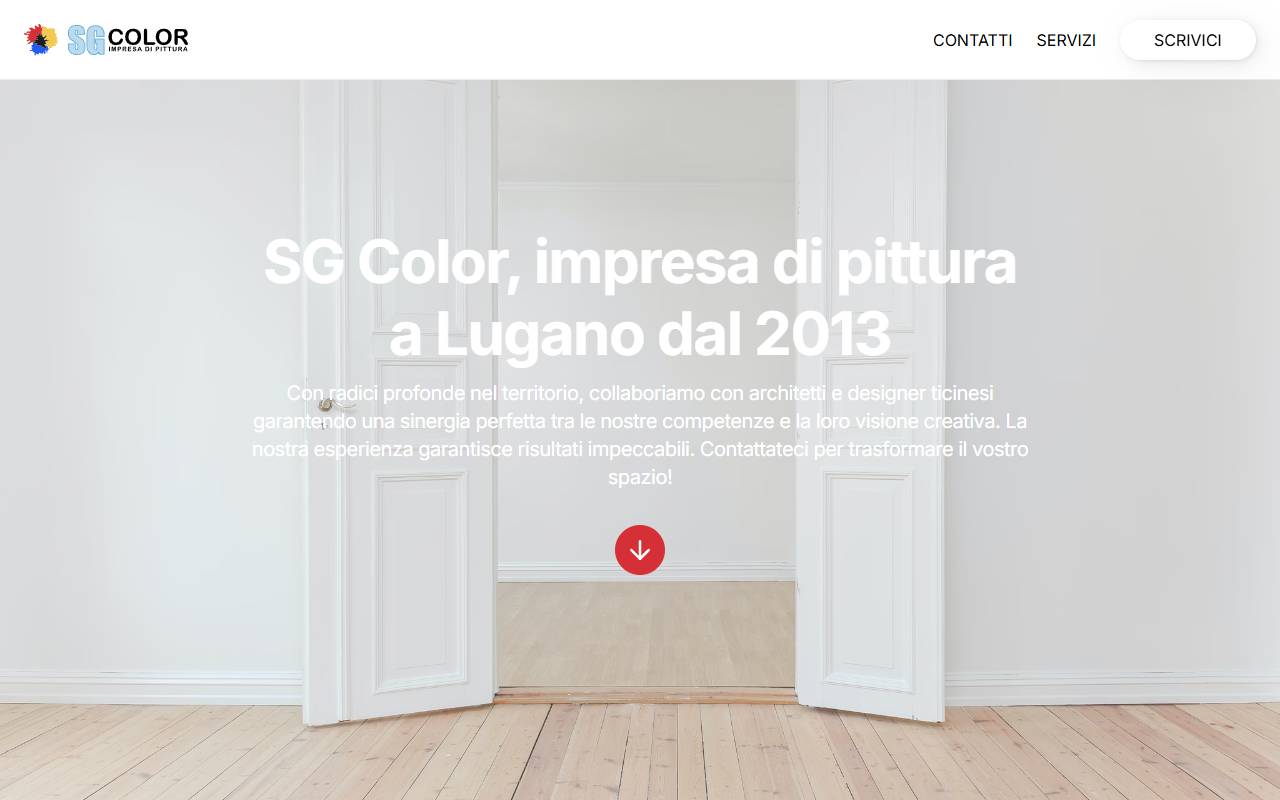 Anteprima del sito: SG COLOR SAGL