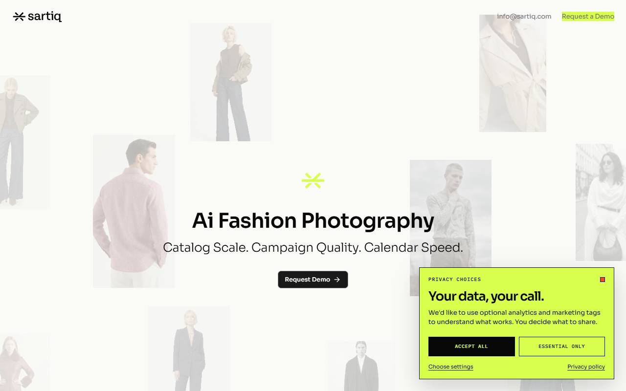 Anteprima del sito: Shootify Labs AG