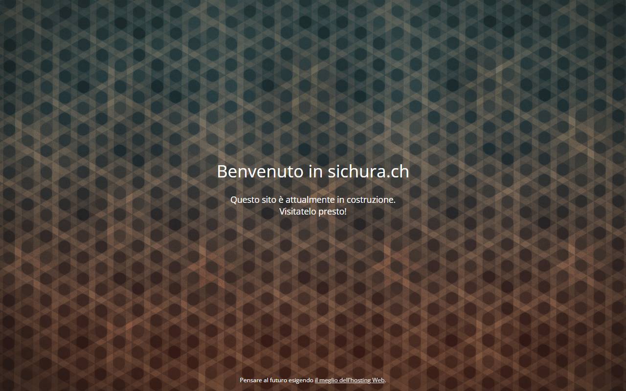 Anteprima del sito: SICHURA Impianti SA