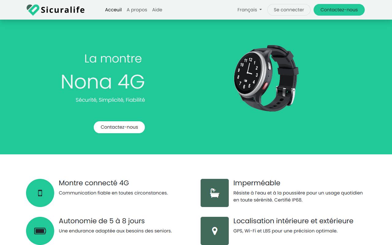 Anteprima del sito: Sicuralife Sagl