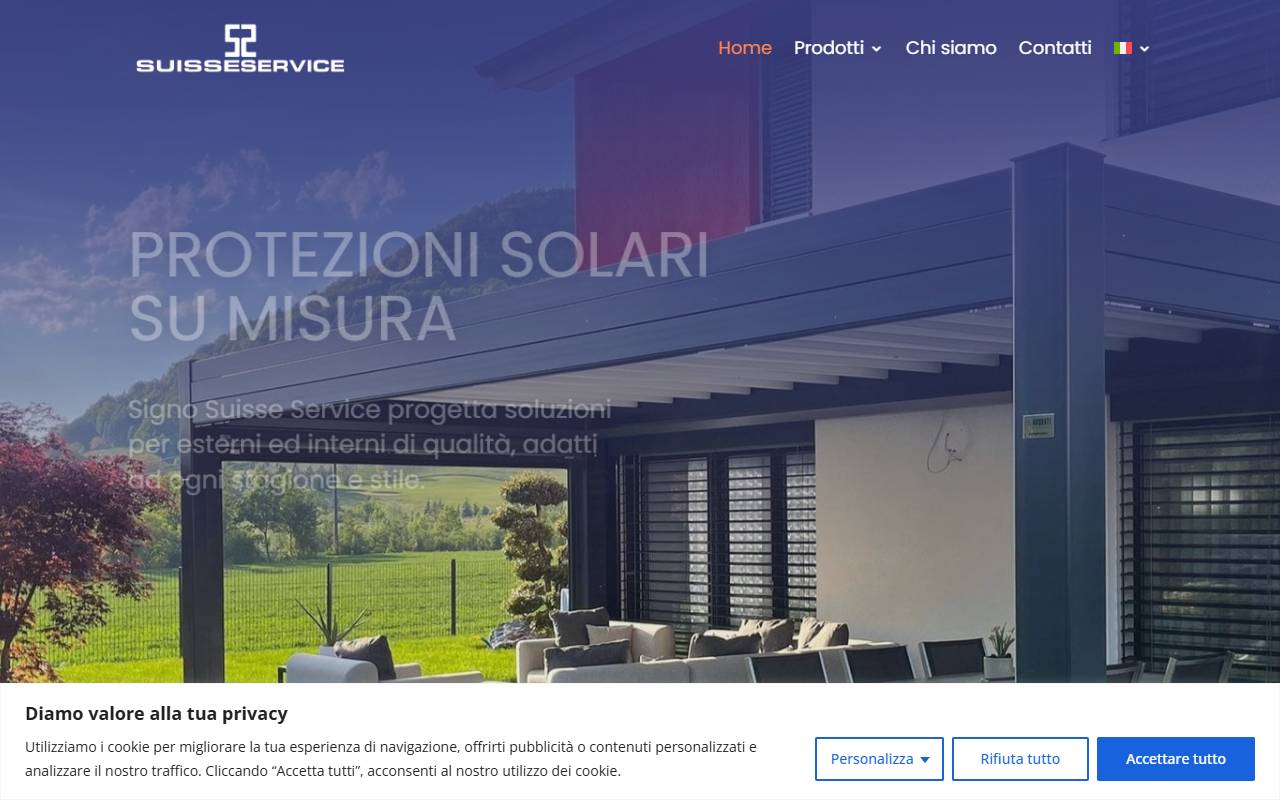 Anteprima del sito: Signo Suisse Service di Silvio Signorini