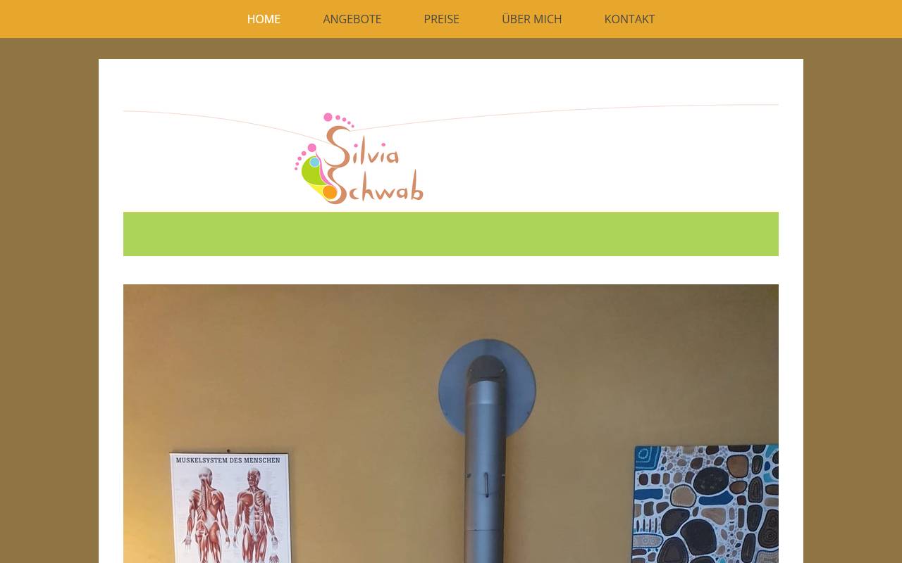 Anteprima del sito: Silvia Schwab