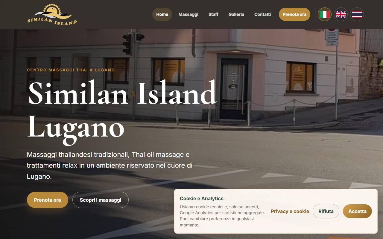 Anteprima del sito: Similan Island Sagl