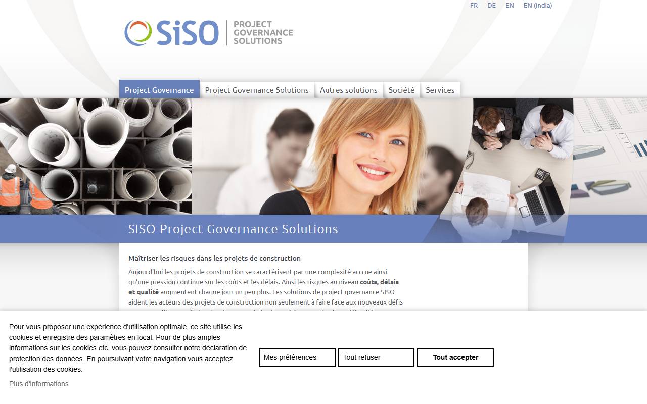Anteprima del sito: SISO SA