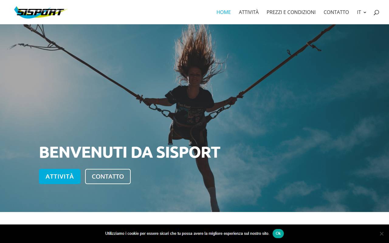 Anteprima del sito: SISPORT Sagl