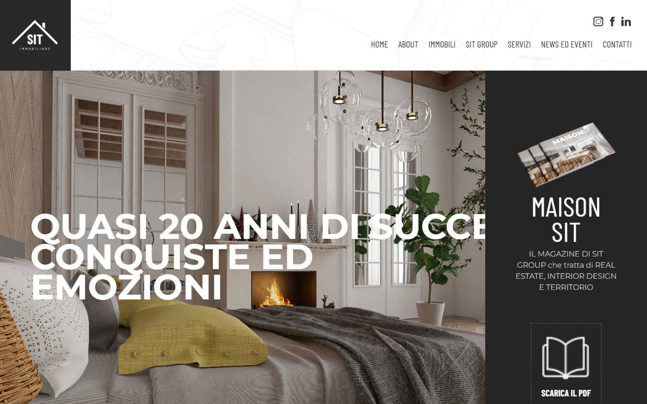 Anteprima del sito: Studio Immobiliare Ticino Sagl