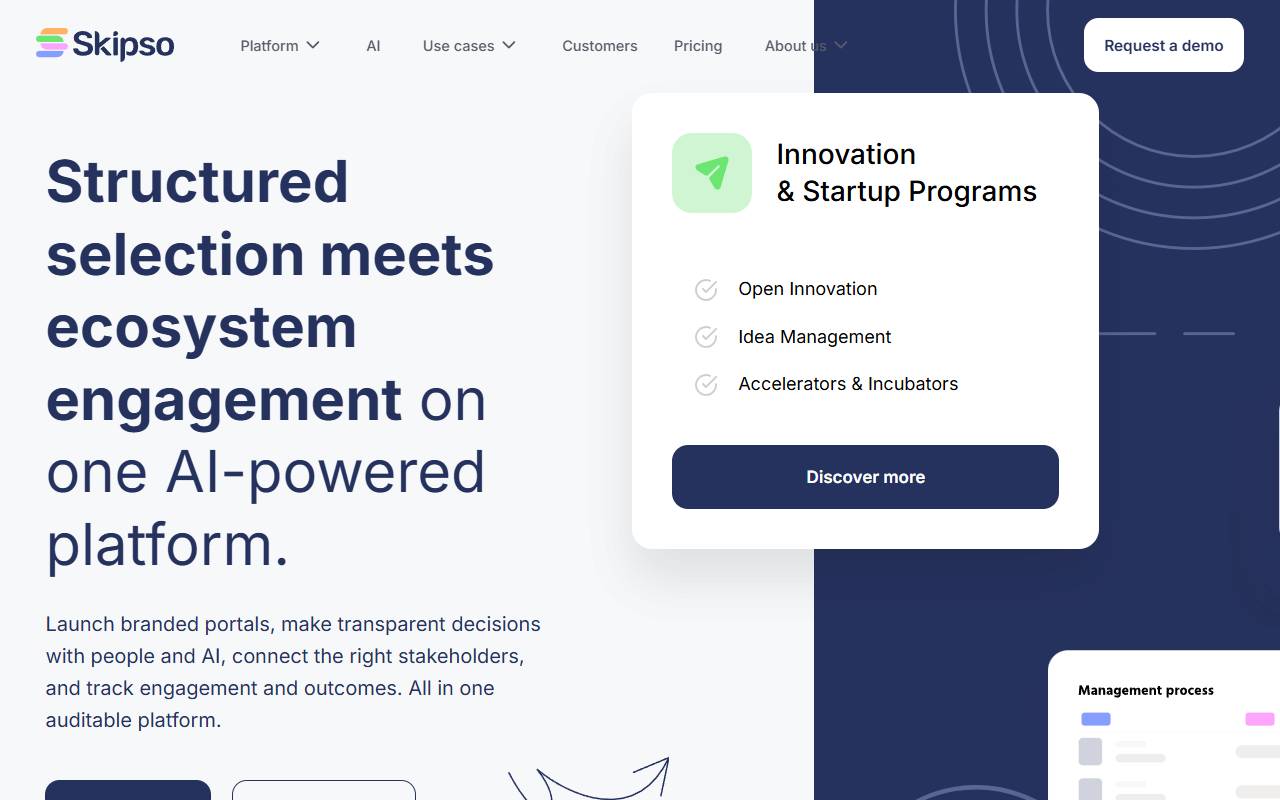 Anteprima del sito: SkipsoLabs Sagl