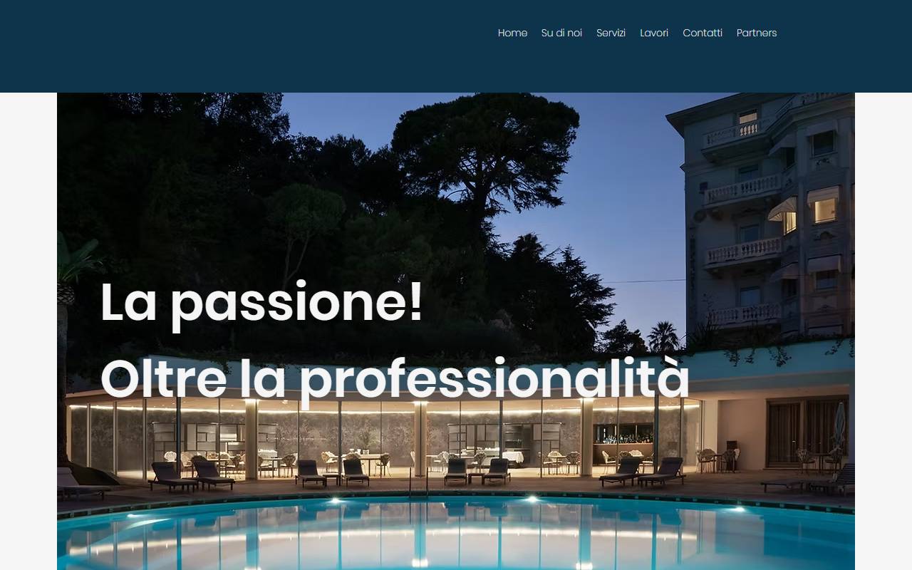 Anteprima del sito: Sky - Project SA