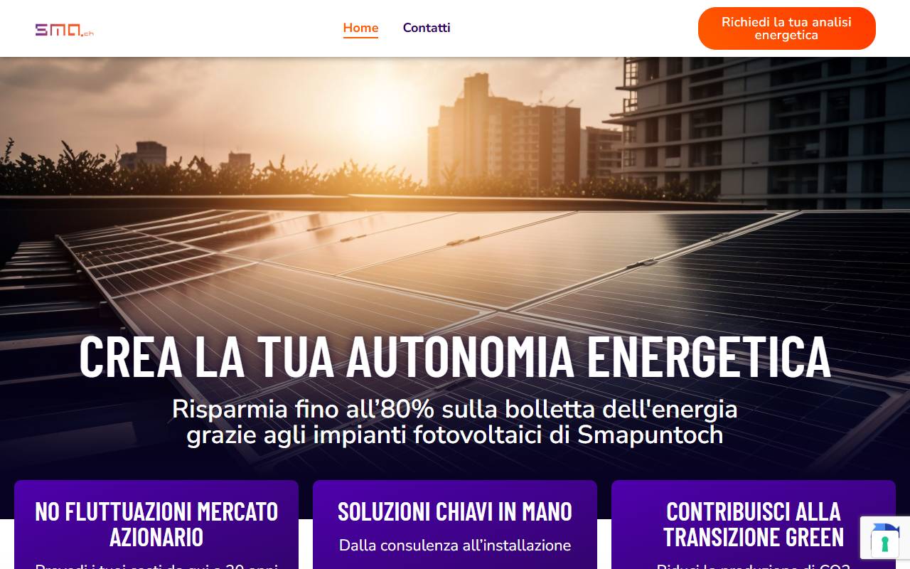 Anteprima del sito: SMAPUNTOCH SA
