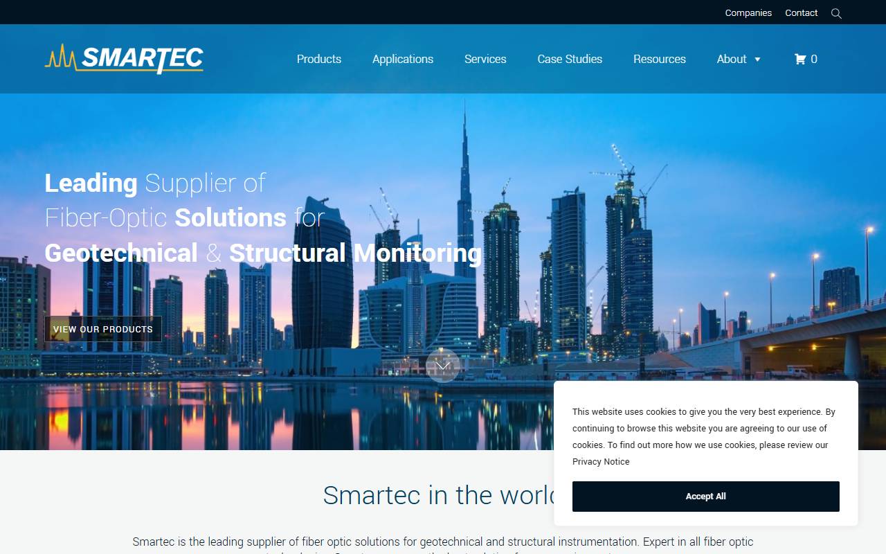 Anteprima del sito: Smartec SA
