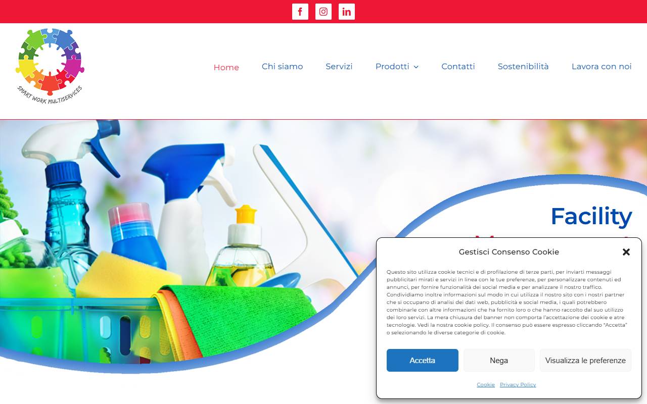 Anteprima del sito: SMARTwork SAGL