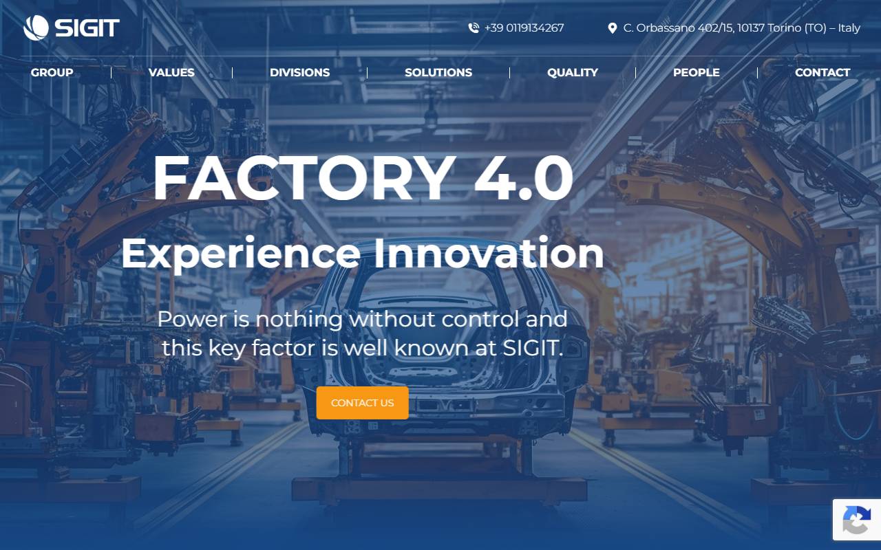 Anteprima del sito: SOAG EUROPE SA