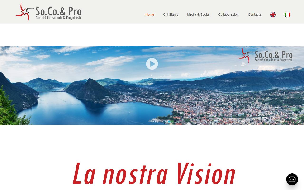 Anteprima del sito: So. Co. & Pro Sagl