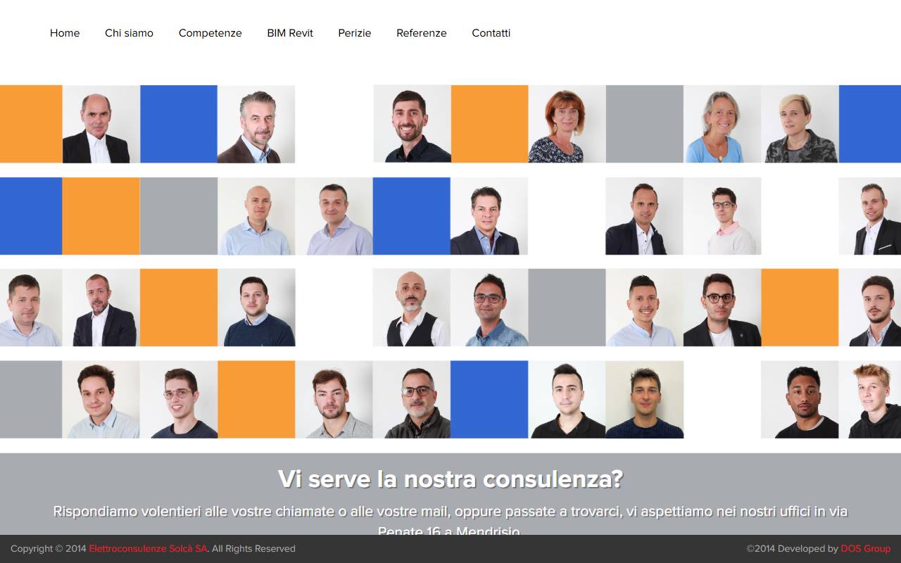Anteprima del sito: Elettroconsulenze Solcà SA