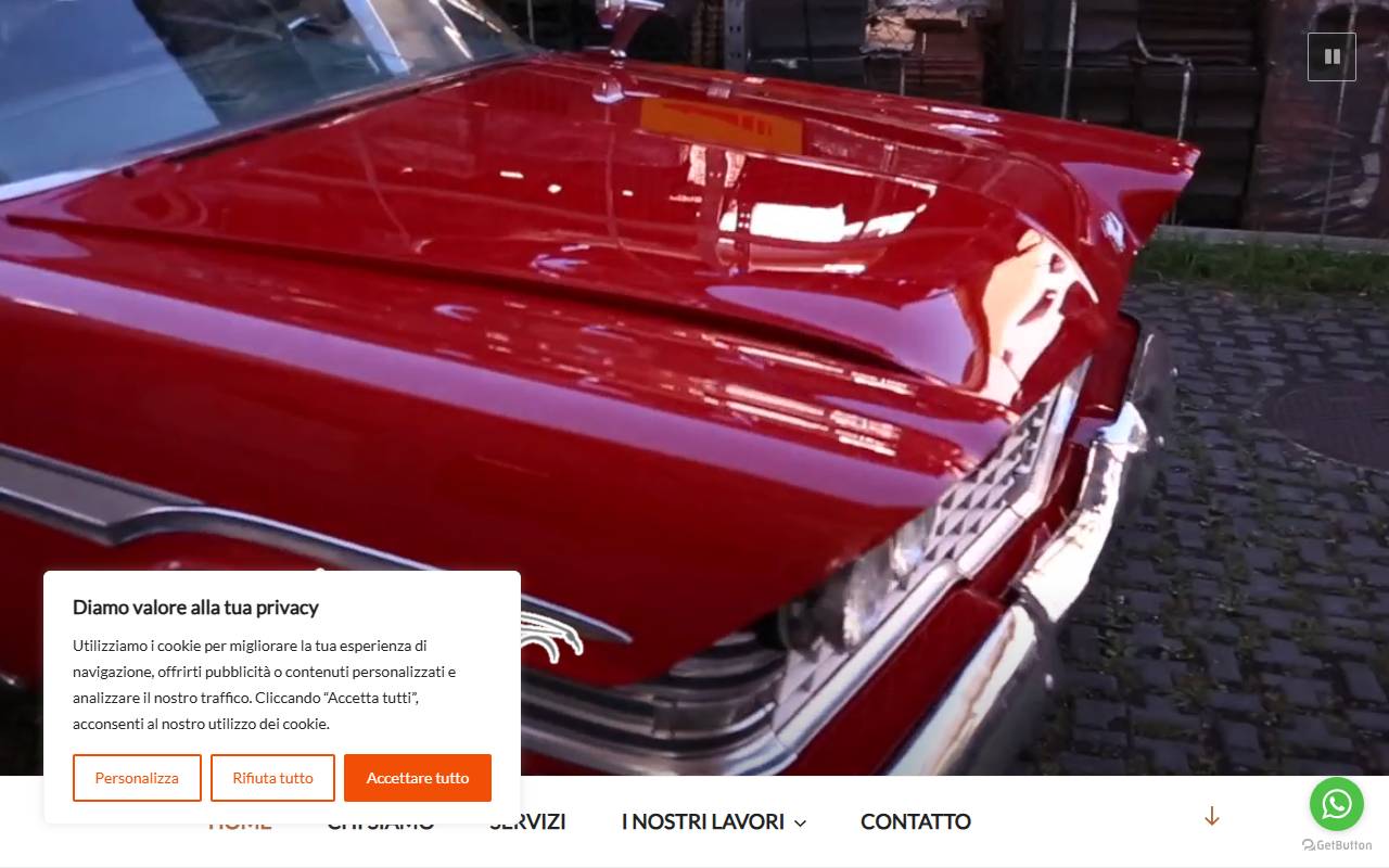 Anteprima del sito: Carrozzeria Solcar, di Solazzo Giuseppe