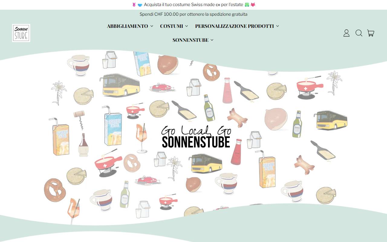 Anteprima del sito: Sonnenstube TI Sagl