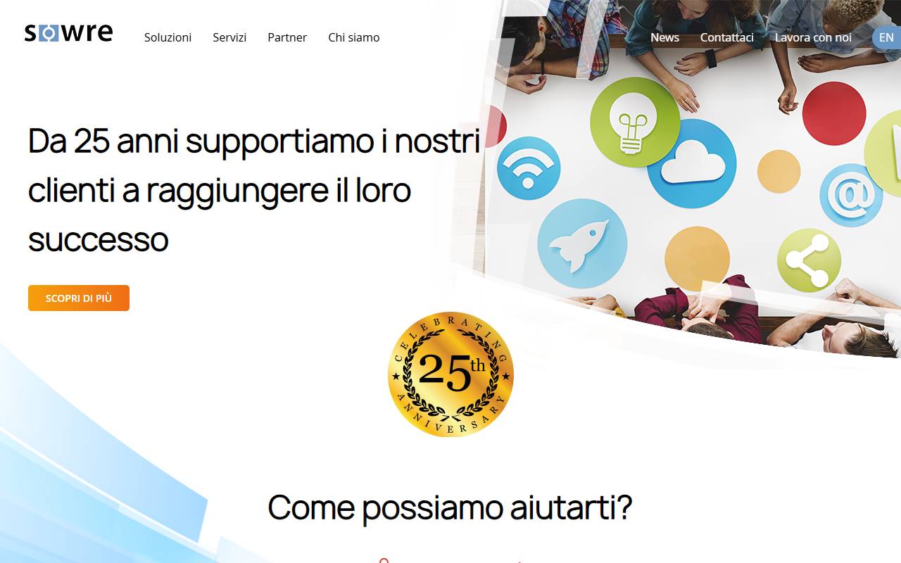Anteprima del sito: SOWRE SA