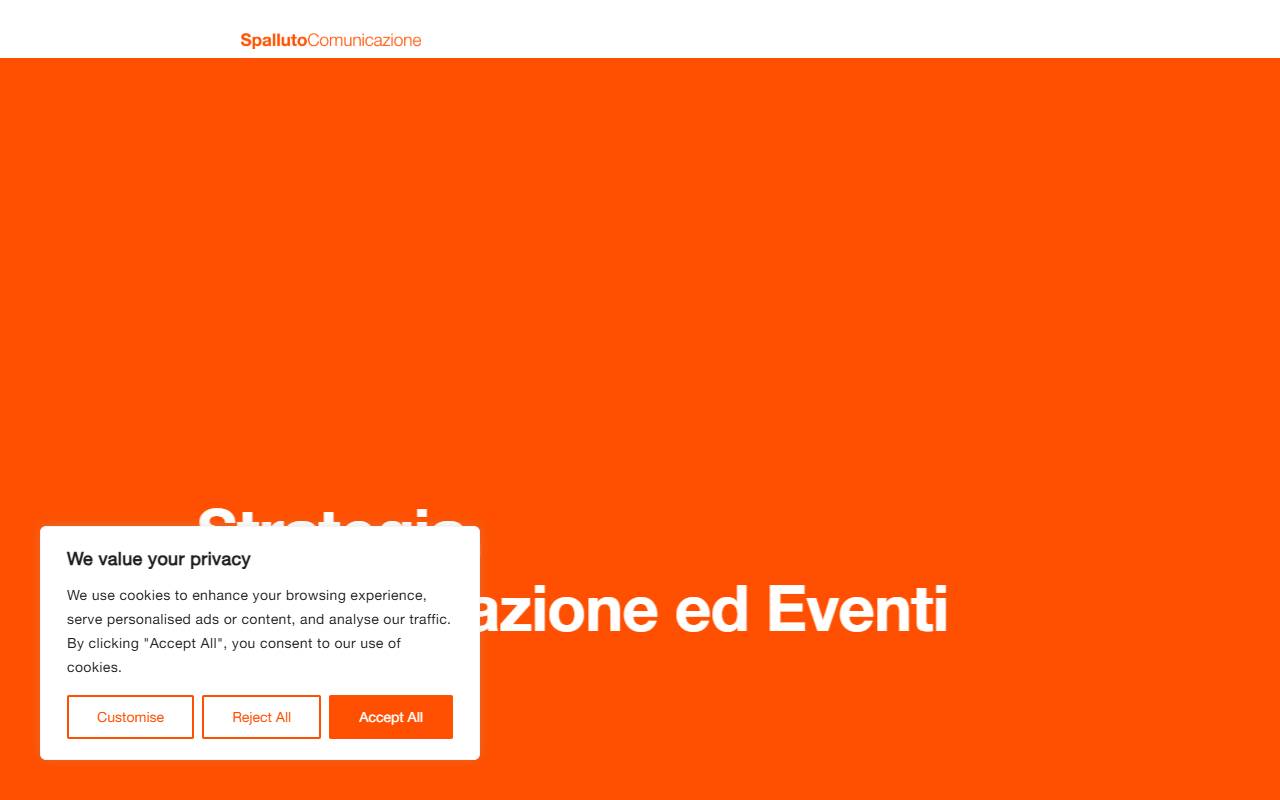 Anteprima del sito: Spalluto Comunicazione Sagl